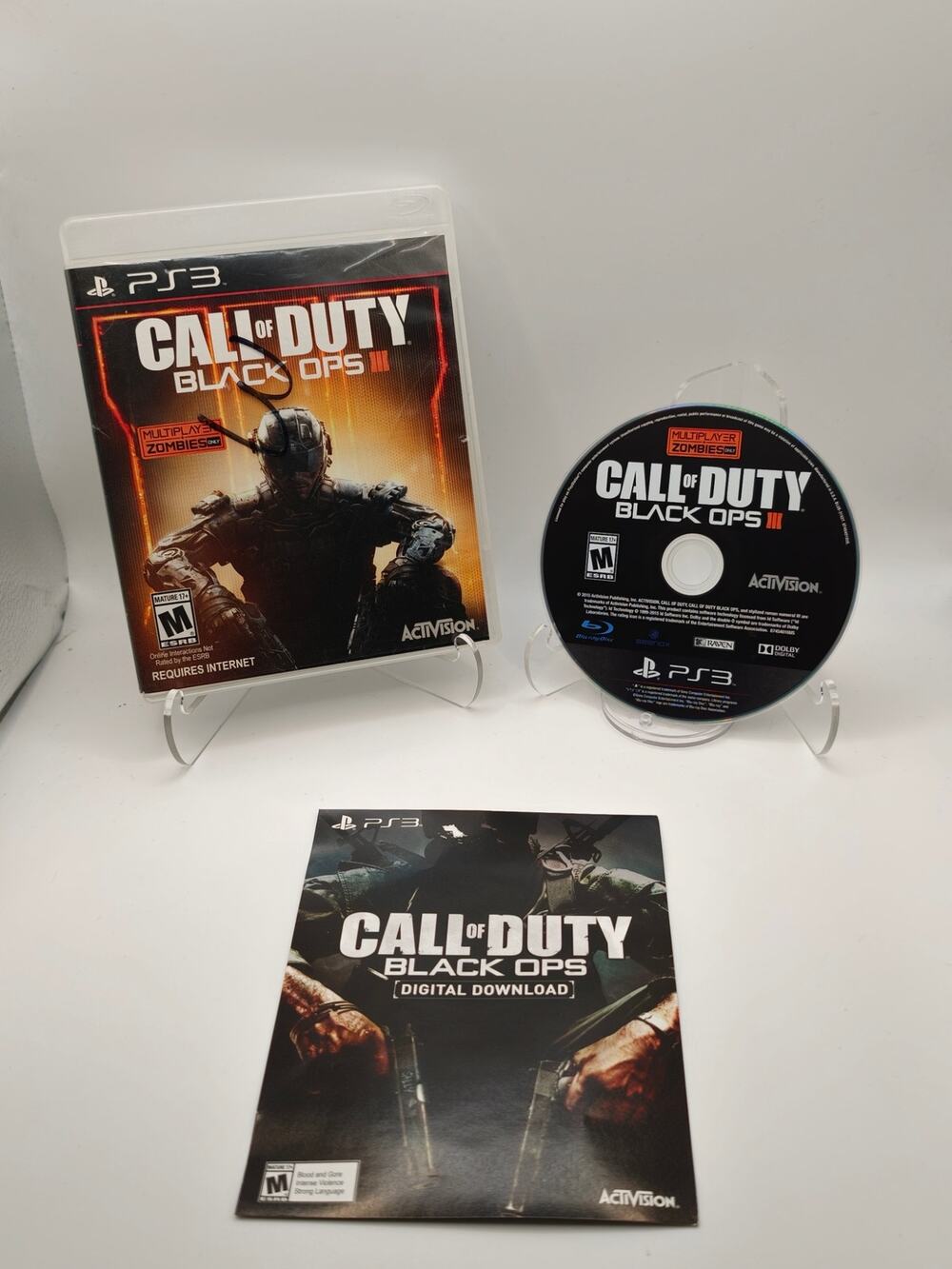 Call of Duty Black Ops III PS3 Multiplayer/Zombies